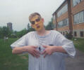 Chris as his alter-ego GOLDUST