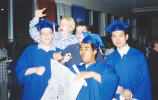 Celebrating after graduation