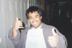 John giving the thumbs up