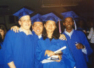 Chris, Roy, Alice and Abdul together for the last time