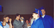 Roy's mom taking a picture of Laurenne