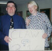 Drew and Cam and a claw clan poster 