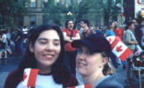 Angele and Val, but what is that thing behind them?