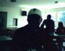 Derek Small in the dark