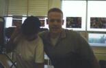 Chris putting the moves on Laurenne