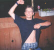 Ryan showing off his abs